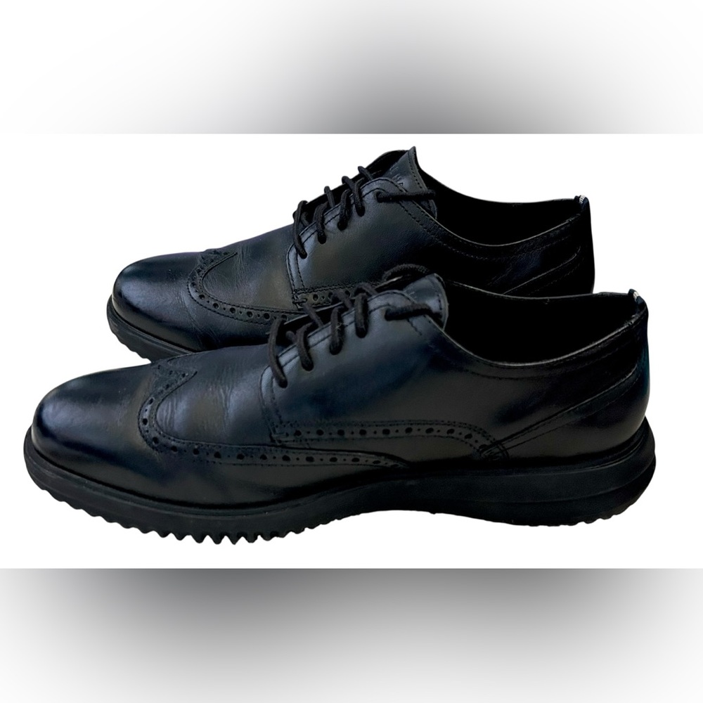 Men’s Cole Hann Grand Wingtip Oxfords SZ 10.5 - Picture 3 of 6